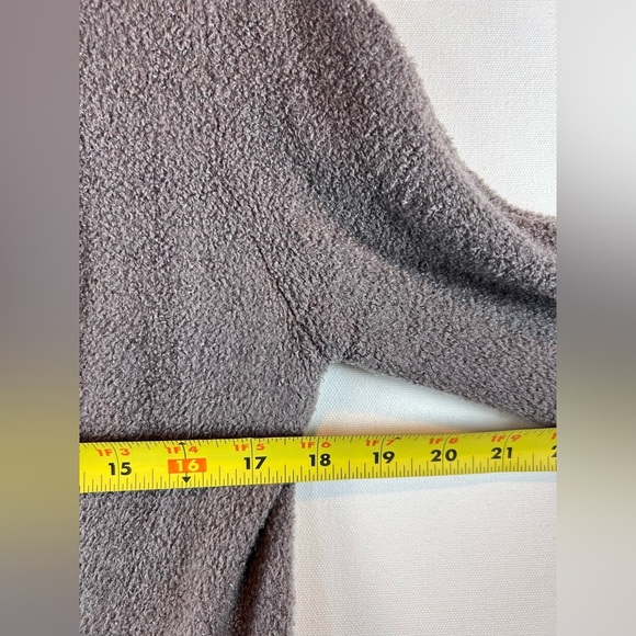 Barefoot Dreams CozyChic Lite Chenille Shawl Neck open front cardigan size XS/SM - Picture 5 of 8